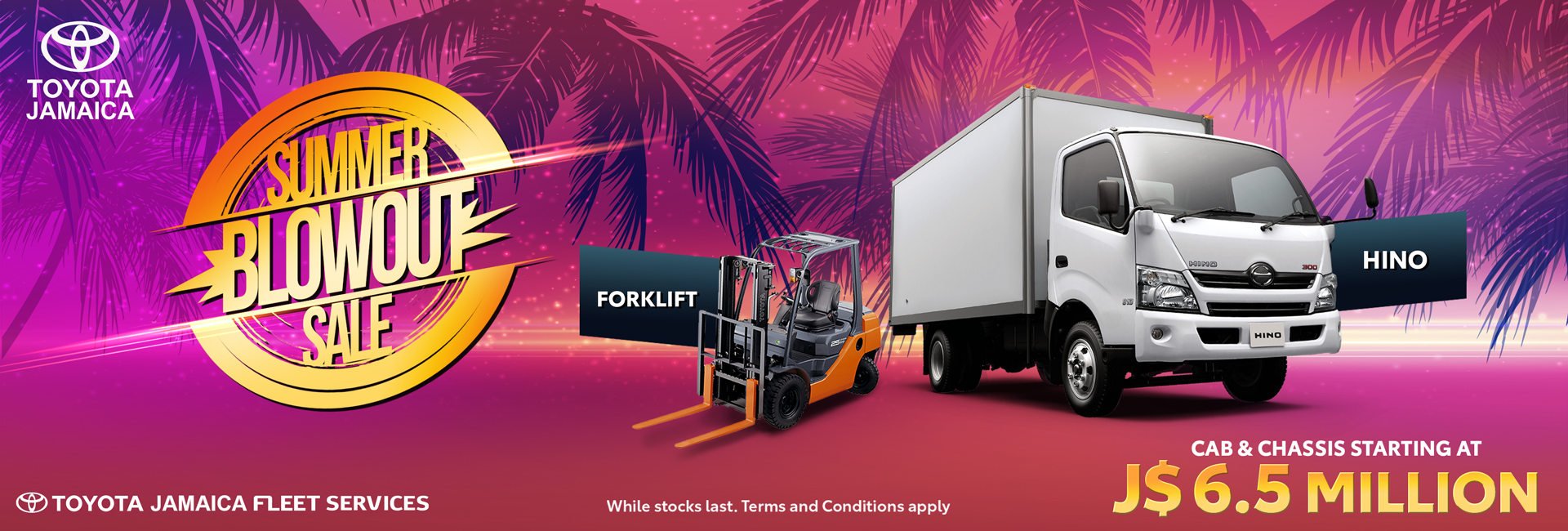 Summer blowout sale – Hino